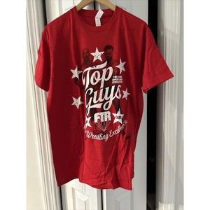 AEW All Elite Crate FTR TOP GUYS Dax Cash T-Shirt New Large L